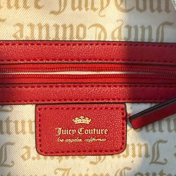 Juicy Couture Bold Red Shoulder/Crossbody Bag - Picture 2 of 5
